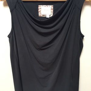 Anthropologie Draped Neckline Top